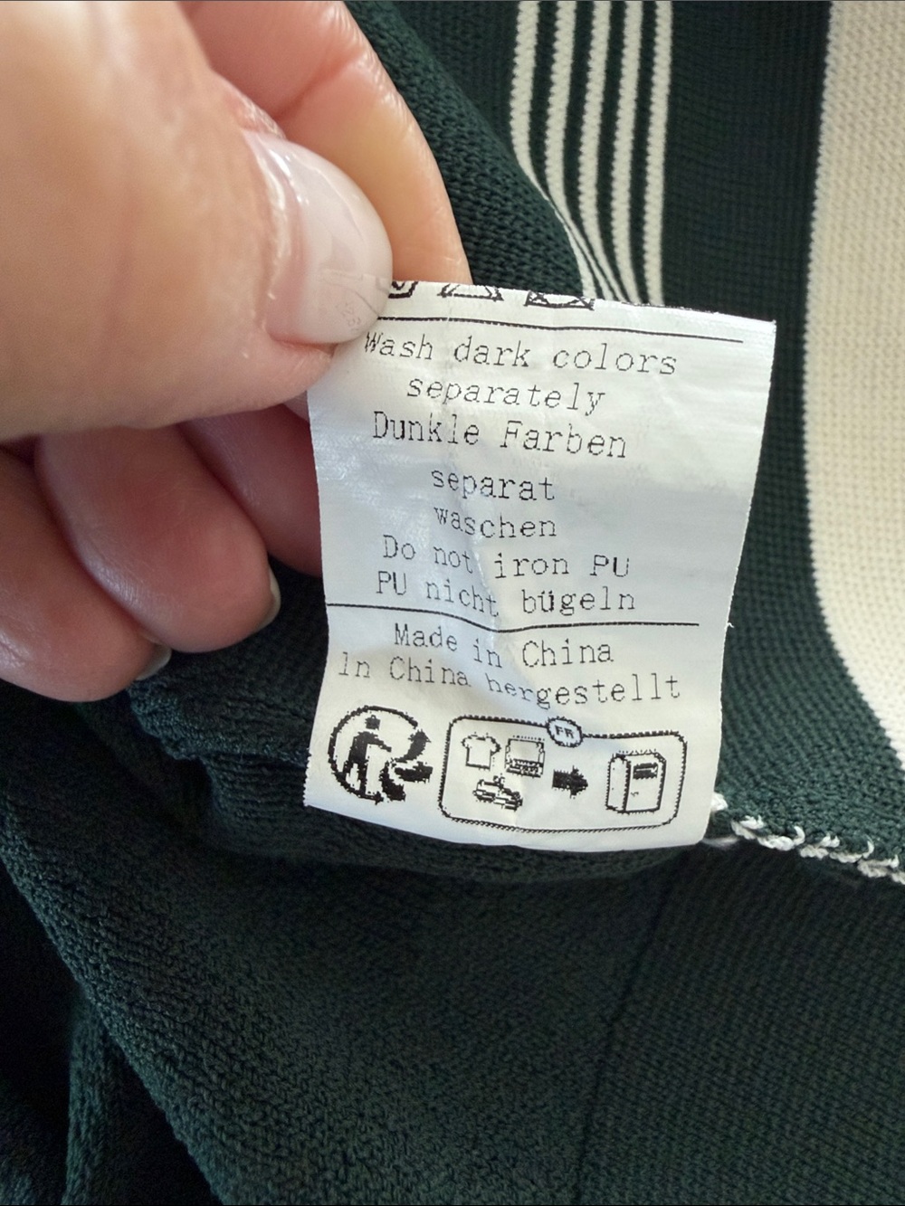 PJ PAUL JONES Men's Dark Green Knit Polo Short Sleeve Size 2XL - Picture 8 of 8